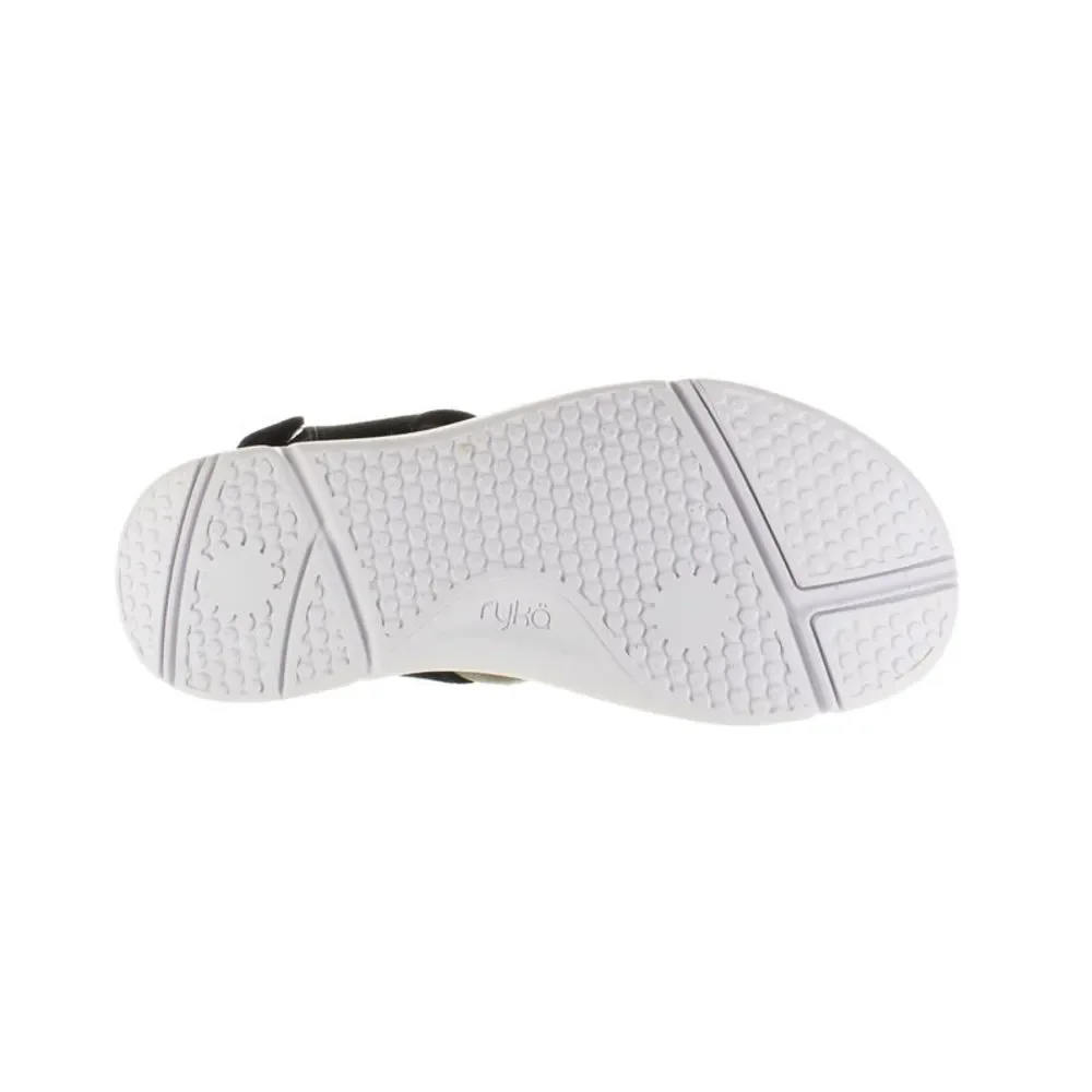 Ryka Womens Margo Black T-Strap Sandals Size 9 Medium (B, M) - Picture 4 of 4